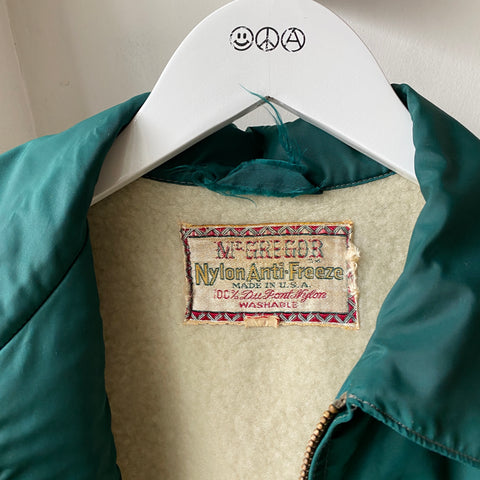 60’s Green Nylon Jacket - Large