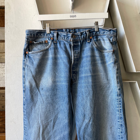 90’s Levi’s 501 Denim - 36” x 35”