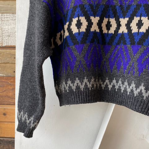 80's Benetton Wool Sweater - Medium/Small