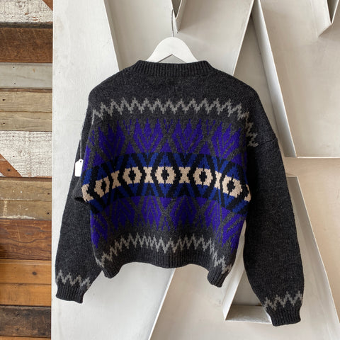 80's Benetton Wool Sweater - Medium/Small