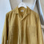 60's Corduroy Loop Collar Shirt - Medium