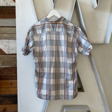 60’s Loop Collar Button Up Shirt - Medium