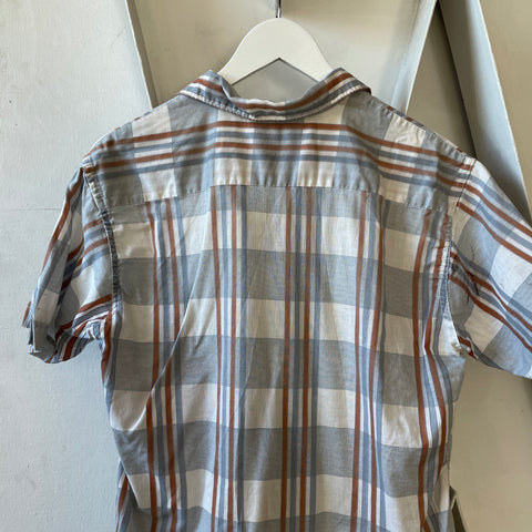 60’s Loop Collar Button Up Shirt - Medium