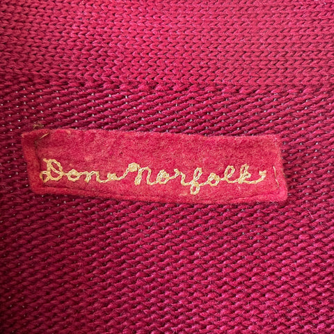 50’s Heavy Wool Varsity Sweater - Large