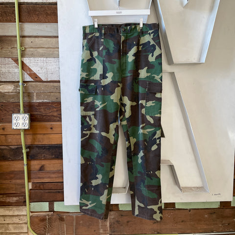 80’s Camo Pants - 35” x 33”