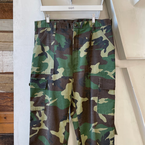 80’s Camo Pants - 35” x 33”