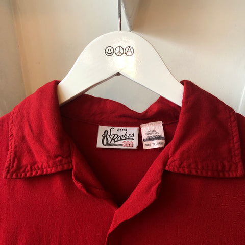 70's Alaska Rayon Bowling Shirt - Medium