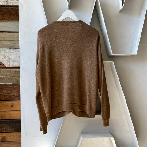 60’s Sweatshirt Cardigan - Large