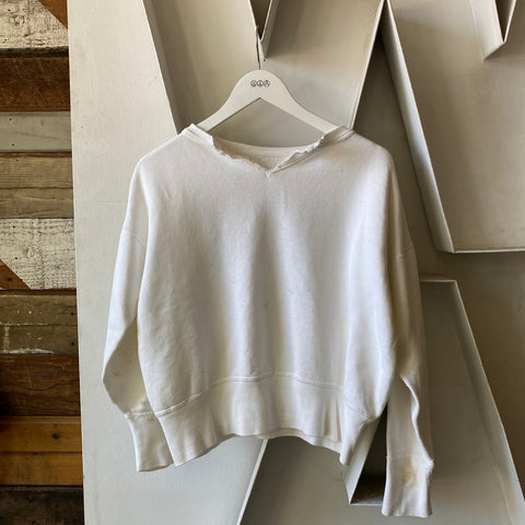 60's Split Neck Crew - XL
