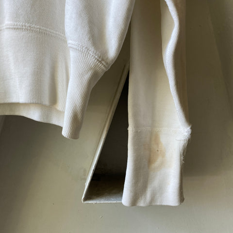 60's Split Neck Crew - XL