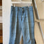 70’s Patchwork Denim Brittania Flared Pants - 30” x 30”