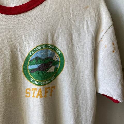 70's Scout Camp Ringer - Large