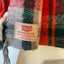 60’s Wool Throw Blanket - 52” x 52”