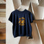 60's Flock Print Short Sleeve Sweatshirt - Medium