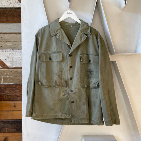 WW2 HBT 13 Star Field Shirt - Large