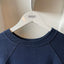 60's Flock Print Short Sleeve Sweatshirt - Medium