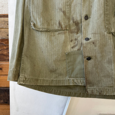 WW2 HBT 13 Star Field Shirt - Large