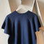 60's Flock Print Short Sleeve Sweatshirt - Medium