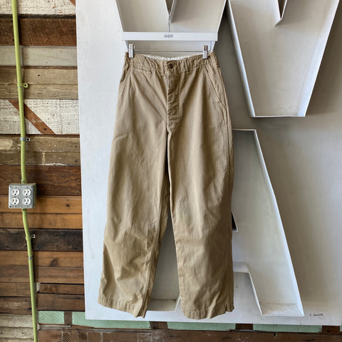 50's Military Kahki's - 27” x 29”