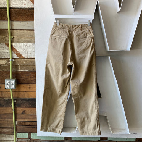 50's Military Kahki's - 27” x 29”