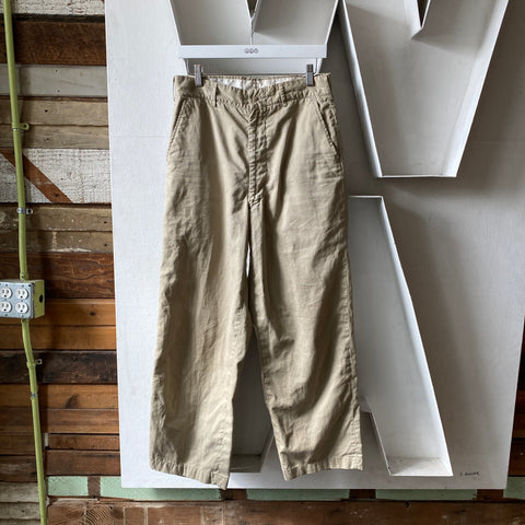 50's Military Khakis - 31” x 28.5”
