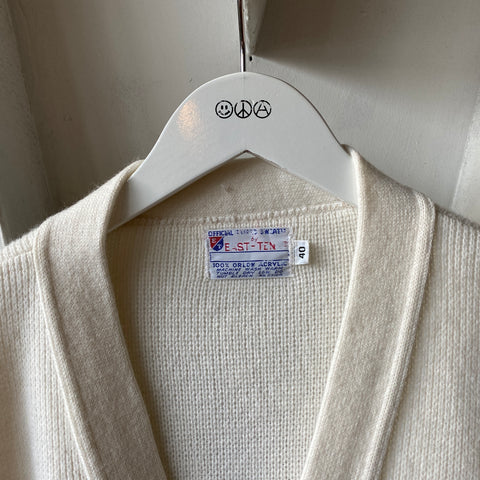 70’s Knit Cardigan Sweater - Medium