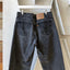 80’s Black Levi's 550 Denim - 30" x 28"
