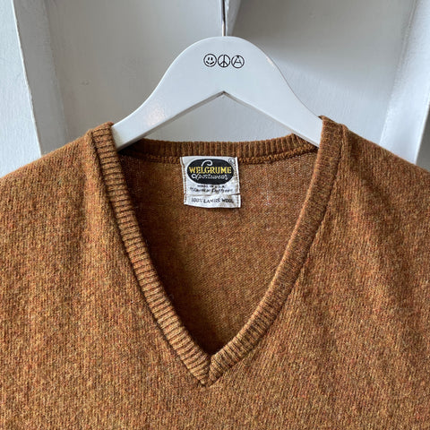 60’s Lambswool Sweater Vest - Large