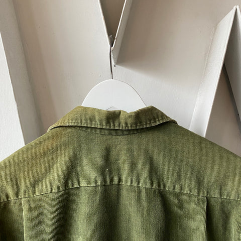 60’s Hunting Club Corduroy Shirt - Medium