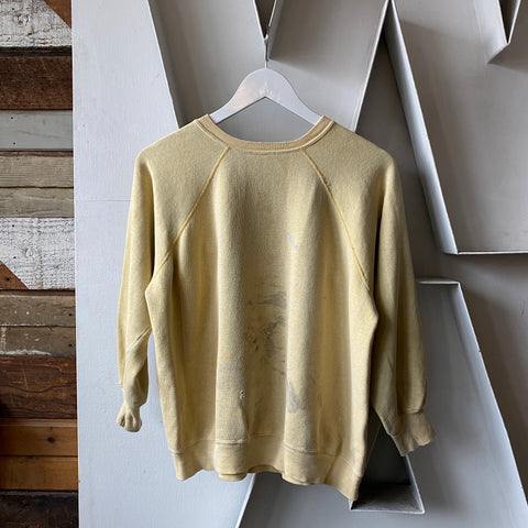 60’s Painter’s Raglan Sweatshirt - Large