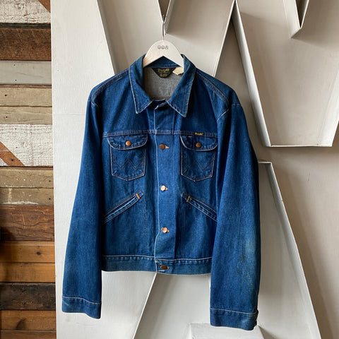 80’s Wrangler Trucker Jacket - XL