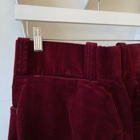 70’s Velvet Flares - 28” x 29.5”
