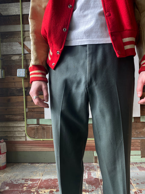 60's Wool Trousers - 33” x 30.5”