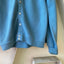 70's Blue cardigan - Large