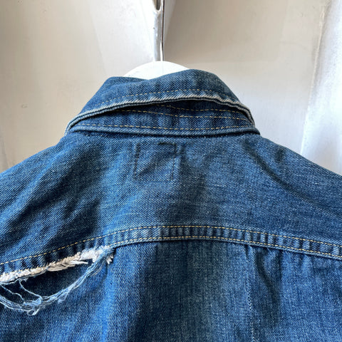 70’s Lee Sanforized Denim Jacket - Small