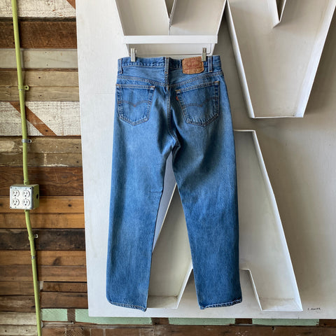 90's Levi's 501s - 32” x 30”