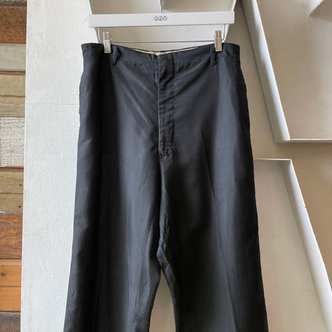 40’s Lightweight Tailored Trousers - 32” x 30”