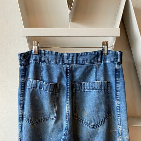 70’s Painted Sailor Flares - 30” x 31”