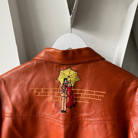 70's Amour Woodstock Vinyl Jacket - Medium