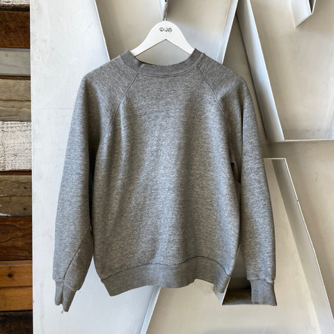 70’s Heather Grey Sweatshirt - Medium