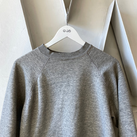 70’s Heather Grey Sweatshirt - Medium