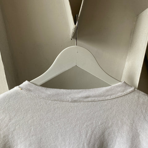 50’s White Sweatshirt - Large