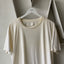 80's Paper Thin White Blank - XL