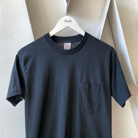 80’s Blank Black Tee - Medium