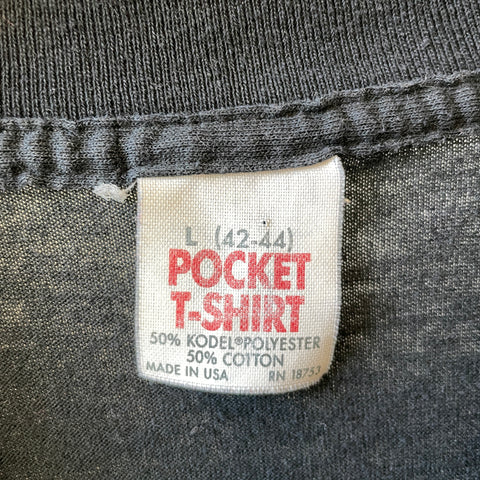 80’s Blank Black Tee - Medium