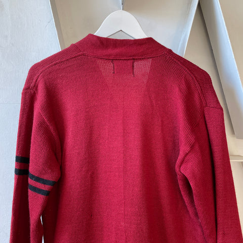 60’s Wool Varsity Sweater - Large