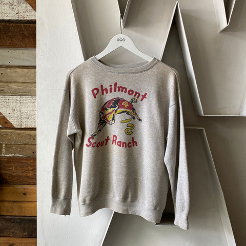 60's Philmont Scout Ranch Sweatshirt - Large