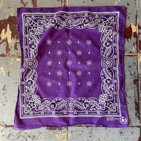 90’s Purple Bandana - OS