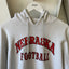 80's Nebraska Football Hoodie - Large