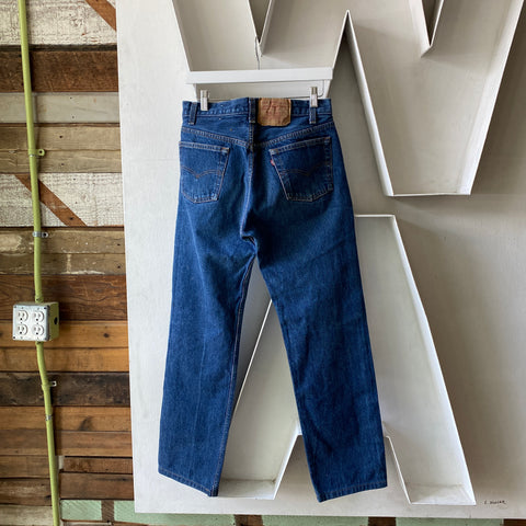 80's Dark Levi's 501 - 29” x 30”